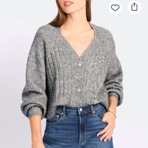 Vero Moda Gray Women's Cardigan Sweater